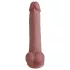 Natural Play - Silikon-Dildo 24 cm (natur)
