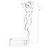 Passion BS008 - Schleifen-Netz-Set (schwarz) - S-L