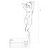 Passion BS053 - Neckholder-Netz-Set (Rot) - S-L