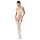Passion BS056 - Weißes Netzmuster-Set - S-L