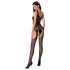 Passion BS057 - Zickzack-Netzset (schwarz) - S-L