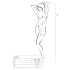 Passion BS057 - Zickzack-Netzset (schwarz) - S-L