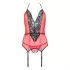 Passion Peonia - BH-Top und String (rot) - L/XL