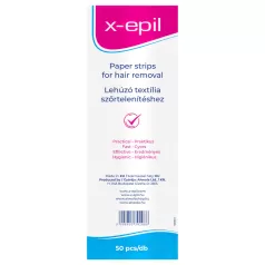 X-Epil - Abzieh-Textilstreifen (50 Stk.)