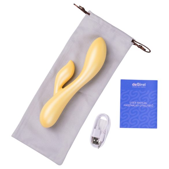 Desirel Desire Dew - Intelligenter Klitoris-Vibrator mit Arm (Gelb)