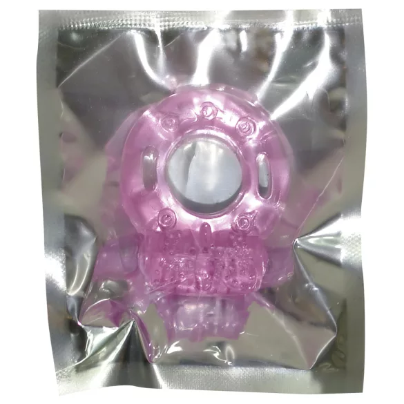 Vibrations Penisring Einweg (Pink)