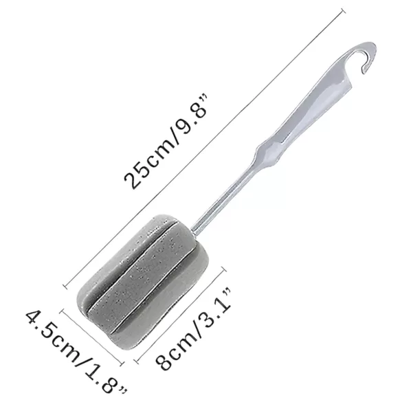 Pumpenreinigung - Penis­pumpen-Reinigungsschwamm (grau)