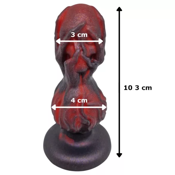 OgazR - Perlen-Anal-Dildo - 10,5cm (schwarz)