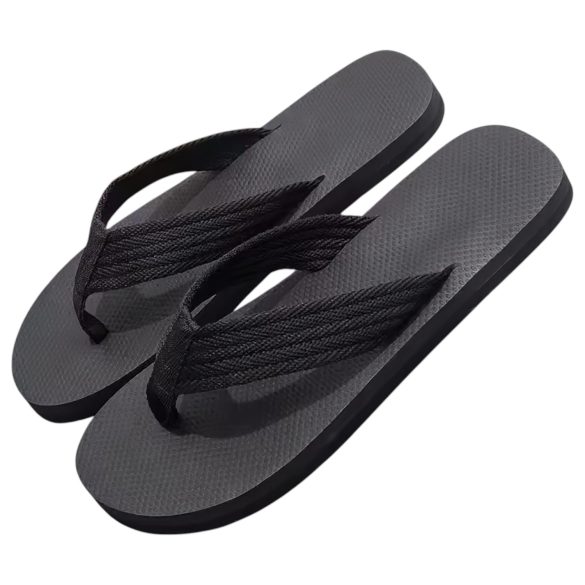 Flip-Flops mit Penis-Muster - Schwarz - 42/43
