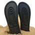 Flip-Flops mit Penis-Muster - Schwarz - 44/45