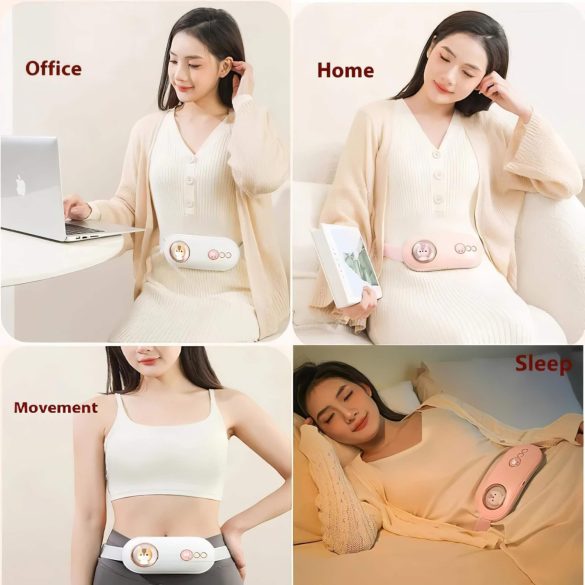 HappyPet Komfort - Menstruationsmassagegürtel (weiß)