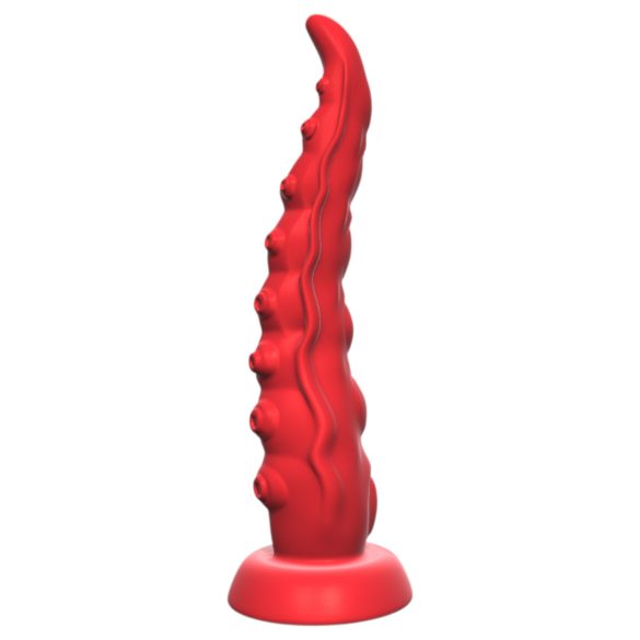 Roter ferngesteuerter Saugnapf-Oktopus-Vibrator