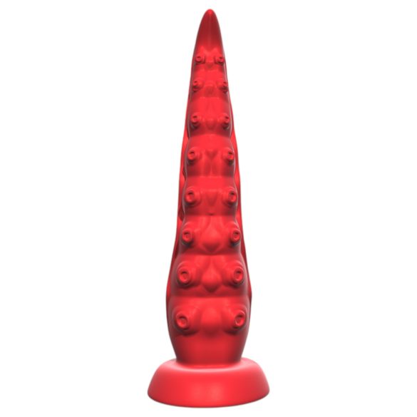 Roter ferngesteuerter Saugnapf-Oktopus-Vibrator