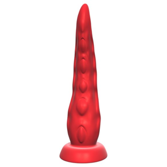 Roter ferngesteuerter Saugnapf-Oktopus-Vibrator