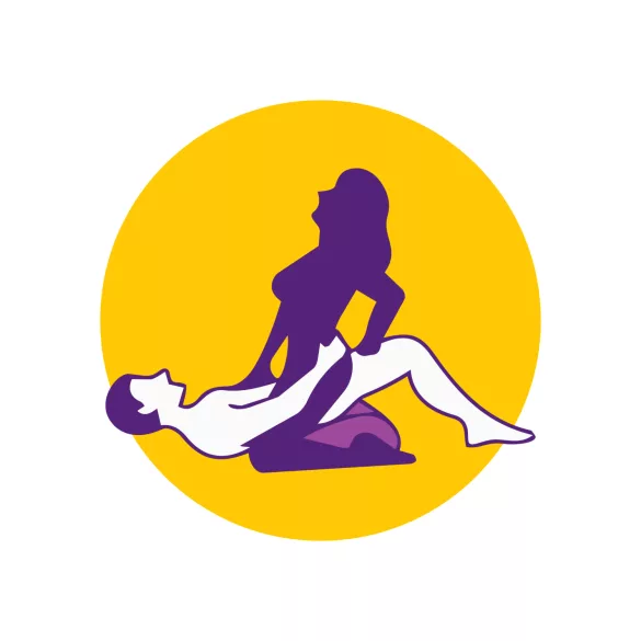 Desirel Magic Pillow - herzförmiges Sexkissen (rot)