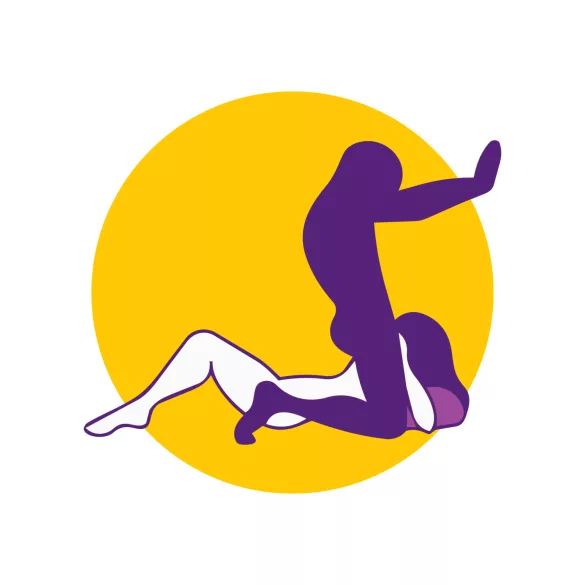 Desirel Magic Pillow - herzförmiges Sexkissen (rot)