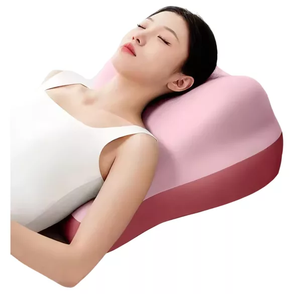 Magisches Kissen - Memoryschaum Kissen mit Dildohalterung (rosa)