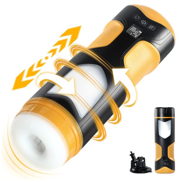 Lonely - Drehender, stoßender Masturbator (schwarz)