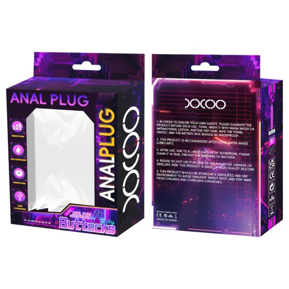 Lonely - rotierender Prostata-Vibrator mit Penissring (schwarz)