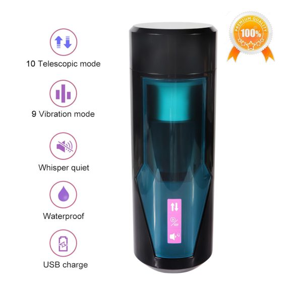 Lonely - Stoßender, stöhnender Masturbator (Schwarz)