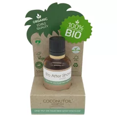 Coconutoil - Bio Enthaarungs- & Rasieröl (50ml)