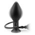 Anal Fantasy - Aufblasbarer vibrierender Analplug (Schwarz)