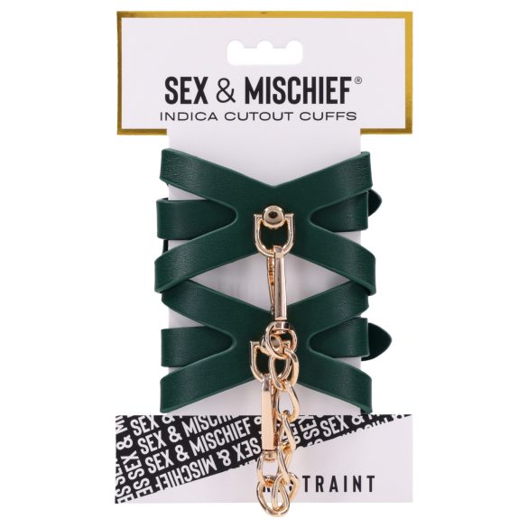 Sportsheets - Handschellen (Grün)