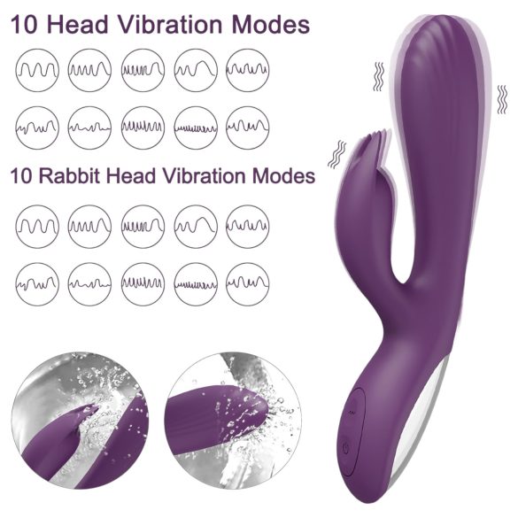 AlvUp - Häschen G-Punkt Vibrator (Lila)