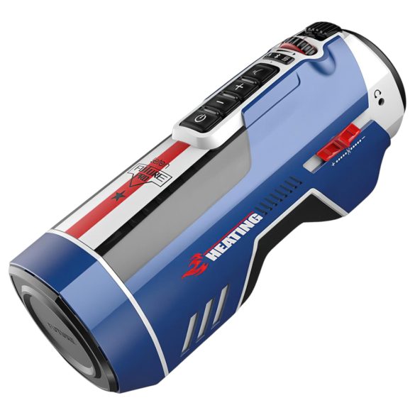 Leten SM Future Pro - Netzwerk Stoß-, Stöhn-, Kneif- und Wärmemasturbator (blau)