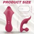 Sex HD Chomper - Klitoris- und Anal-Vibrator (rot)