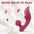Sex HD Chomper - Klitoris- und Anal-Vibrator (rot)