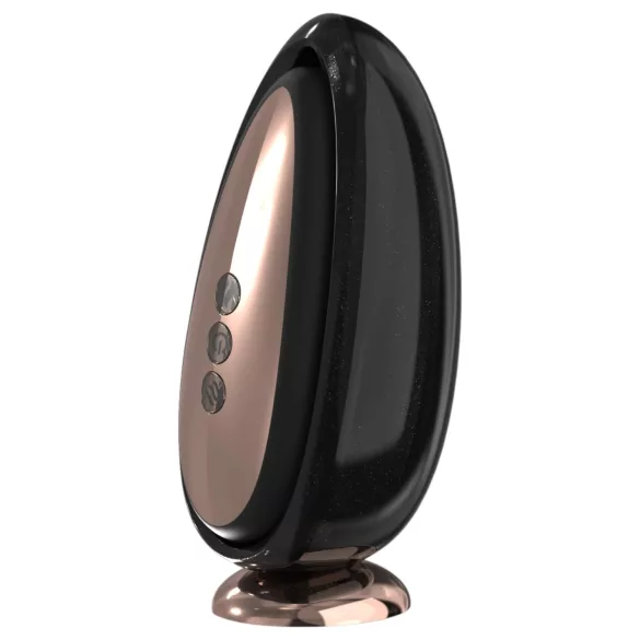 Sex HD Spiegel - Erwärmender Lick Vibrator (Schwarz)