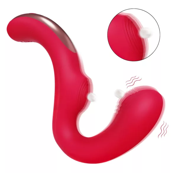 SEX HD Genie - G-Punkt und Klitorisstimulator (rot)