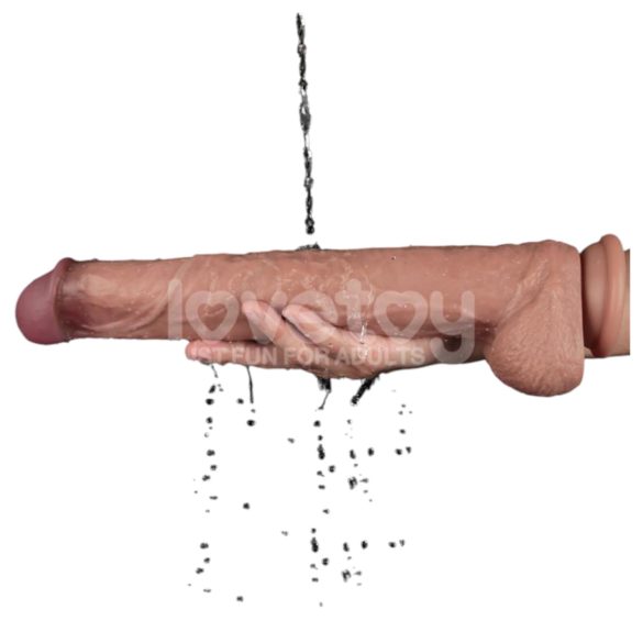 Lovetoy - Doppelschicht-XXL-Dildo - 36,5 cm - (natur)