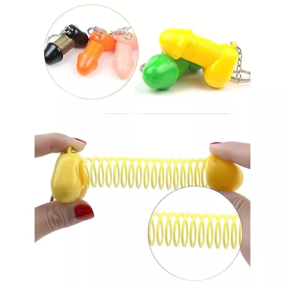 Roomfun - lustiger Penis-Schlüsselanhänger (grün)