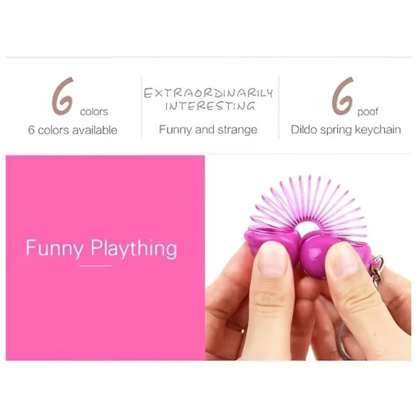 Roomfun - lustiger Penis-Schlüsselanhänger (grün)
