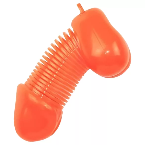 Roomfun - lustiger Penis-Schlüsselanhänger (orange)