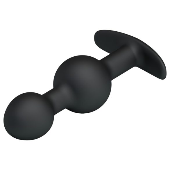 Pretty Love - Anal-Dildo mit Kugeln (schwarz)