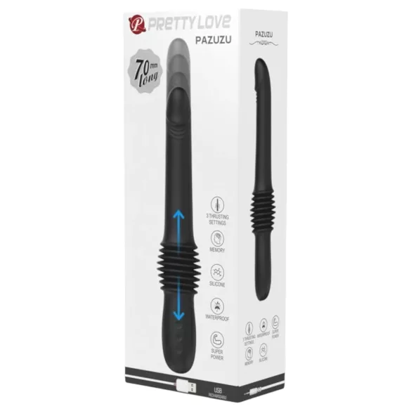 Pretty Love Pazuzu - Schwarz Penisspitzen-Vibrator
