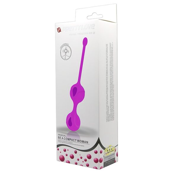 Pretty Love Kegel Up II - Liebeskugeln-Duo (Lila)