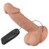 Baile Zebulon - Naturgetreuer Hoden-Vibrator - 19cm (Natur)