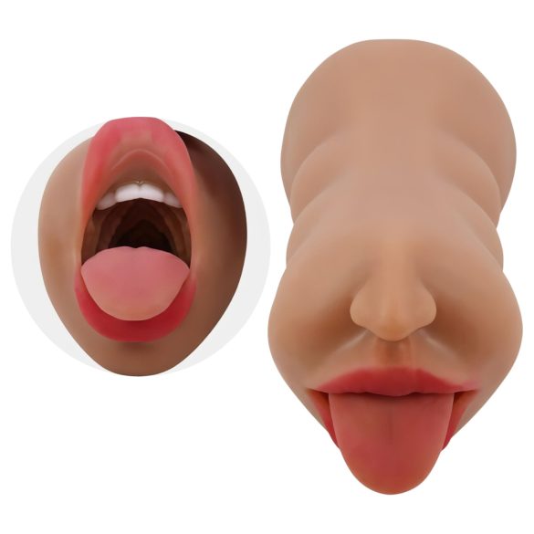 Crazy Bull - Mund- und Vaginal-Masturbator (natur)