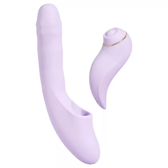 Svakom DuoGlow - App-gesteuerter G-Punkt- und Klitoris-Vibrator (lila)