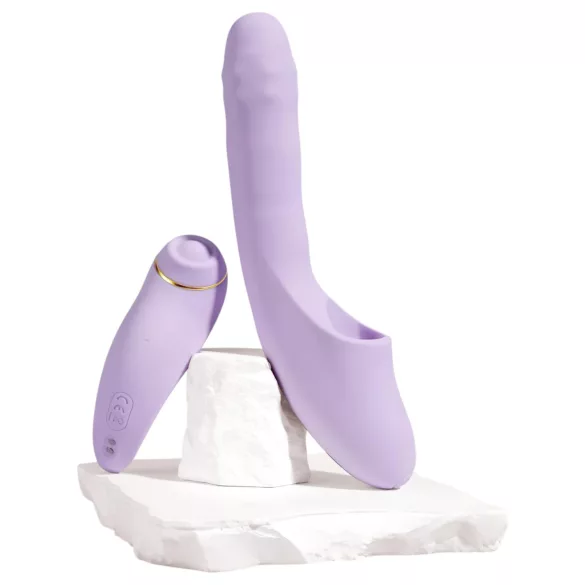 Svakom DuoGlow - App-gesteuerter G-Punkt- und Klitoris-Vibrator (lila)