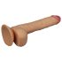 Lovetoy King-Sized - Lebensnaher Dildo mit Saugnapf - 25cm (Hautfarbe)