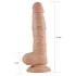 Lovetoy Real Extreme - Saugnapf Dildo - 21cm (natur)