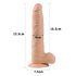 Lovetoy Real Extreme - Saugnapf Dildo - 24cm