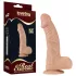 Lovetoy Real Extreme - Dildo mit Saugnapf - 23 cm (naturfarben)