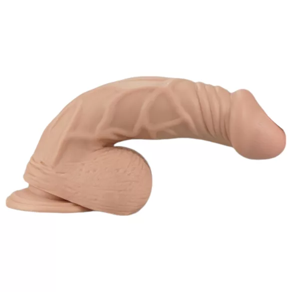 Lovetoy Real Extreme - Dildo mit Saugnapf - 23 cm (naturfarben)