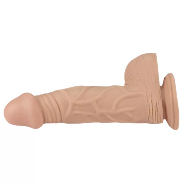 Lovetoy Real Extreme - Dildo mit Saugnapf - 23 cm (naturfarben)